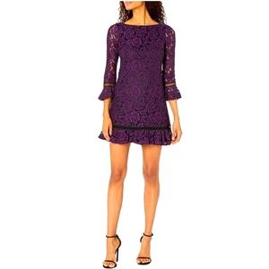 Eliza J Lace Shift Dress, Bell Sleeves, NEW WITH TAGS , NEVER WORN